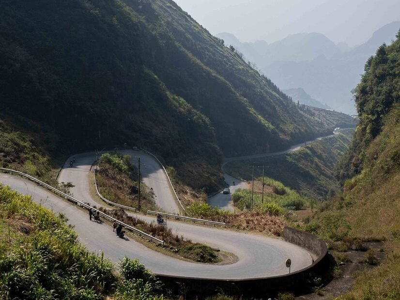 Vista dell'Ha Giang Loop