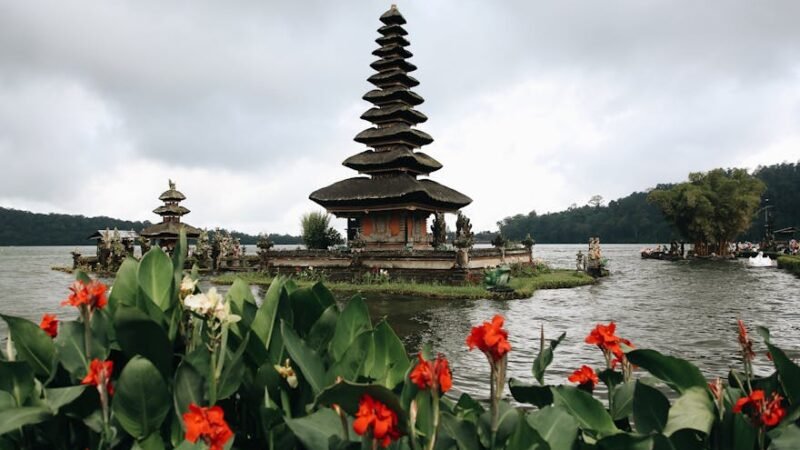 cosa fare a Bali: vista di un tempio