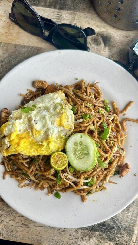 Piatto di Noodles Malesiani