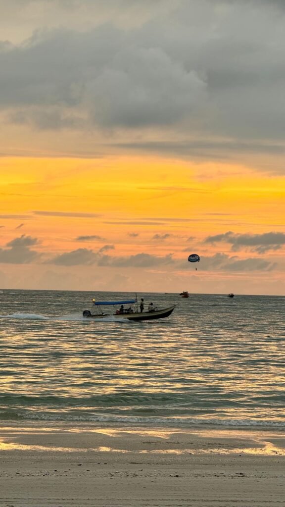 Tramonto in Malesia