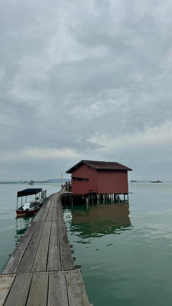 vista su Clan Jetties di George Town