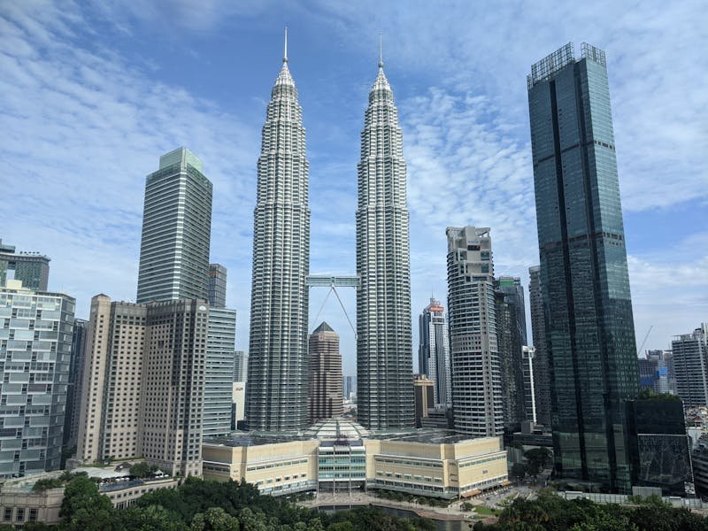 Vista sullo Skyline di Kuala Lampur