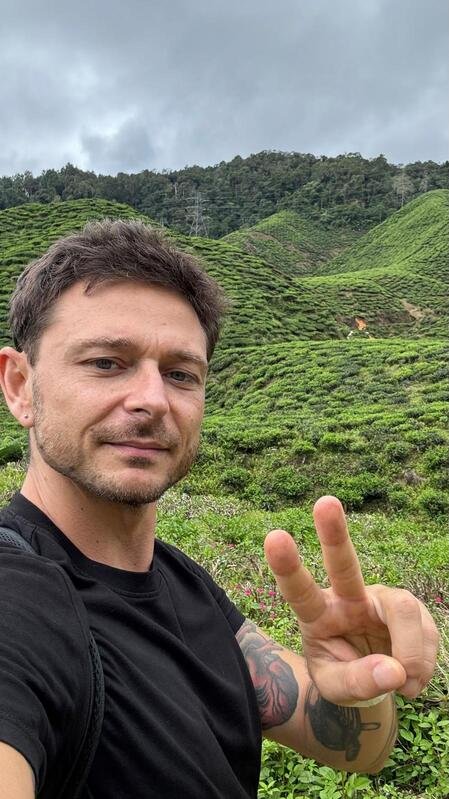 Io alle Cameron Highlands